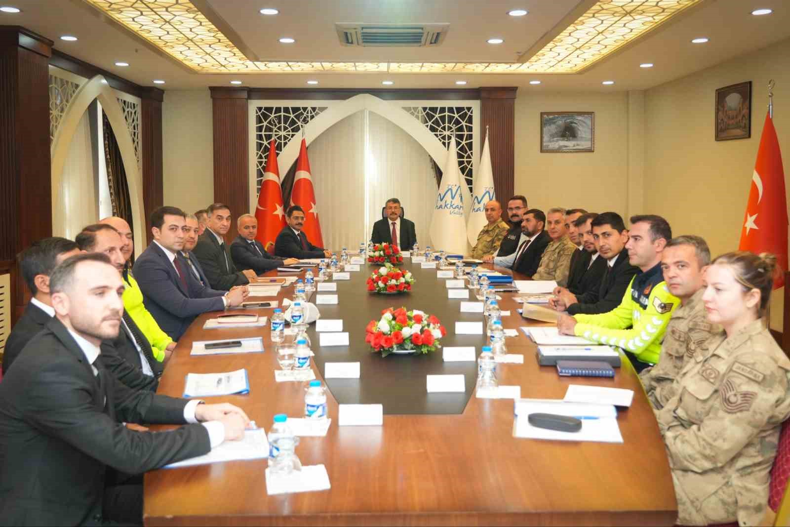 Hakkari’deki suç olaylarında düşüş yaşandı