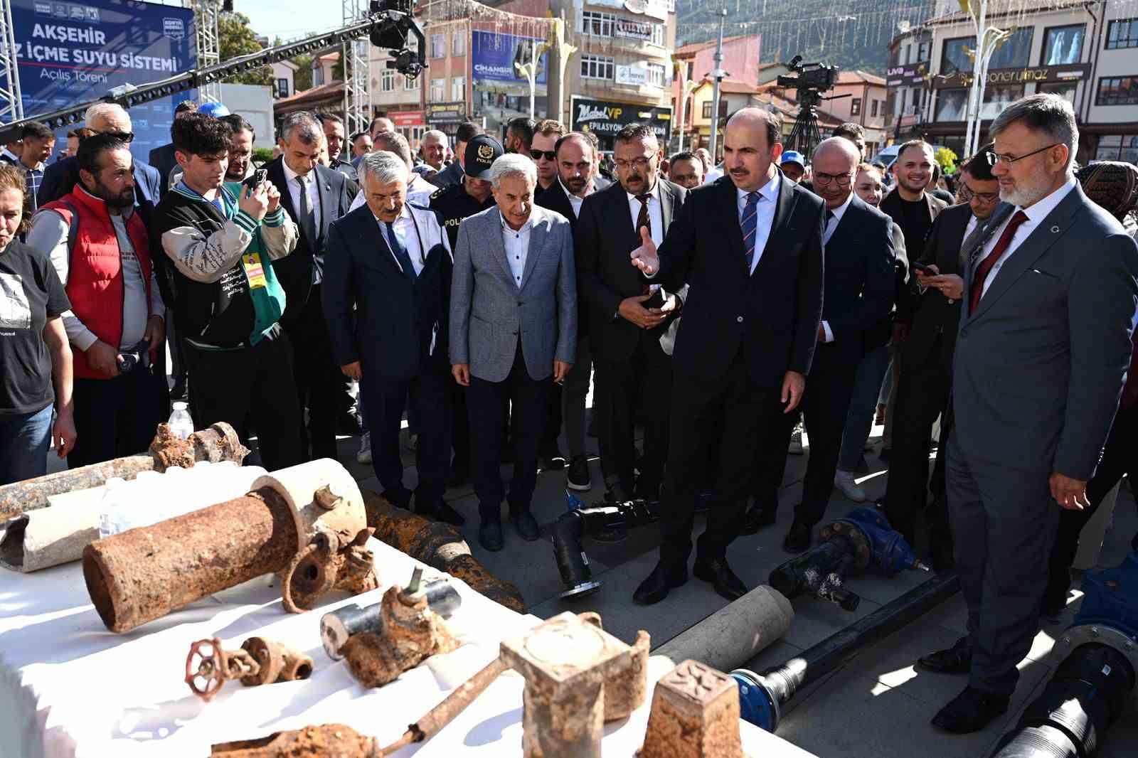 Başkan Altay: "Akşehir&rsquo;in i&ccedil;me suyu meselesini 223 milyon liralık yatırımla k&ouml;kl&uuml; &ccedil;&ouml;z&uuml;me kavuşturduk"
