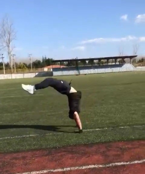 Samsun’dan dünyaya: Guinness rekortmeni judocunun videosu 100 milyonu aştı