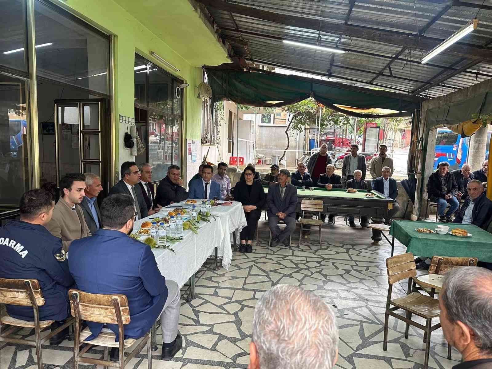 Mevsim şartları Kaymakam Dalak&rsquo;a engel olmadı
