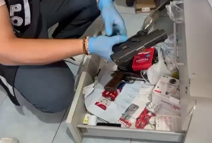 Kayseri’de ruhsatsız silah operasyonu: 3 gözaltı