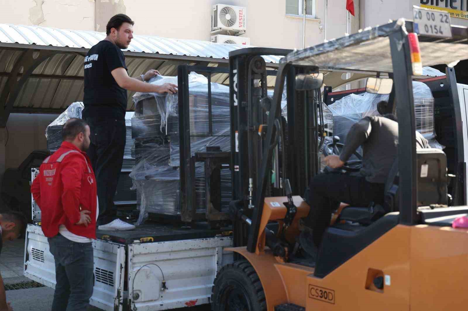 Merkezefendi’de üretilen mama makinelerinin 29. durağı Selçuk oldu
