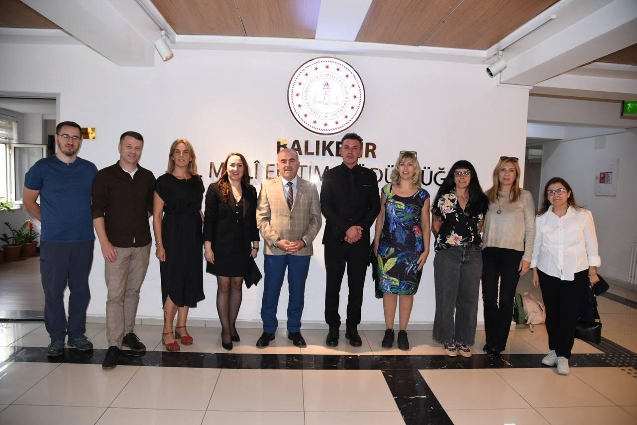 Polonya, İtalya ve Portekiz’den eğitimciler Balıkesir’de