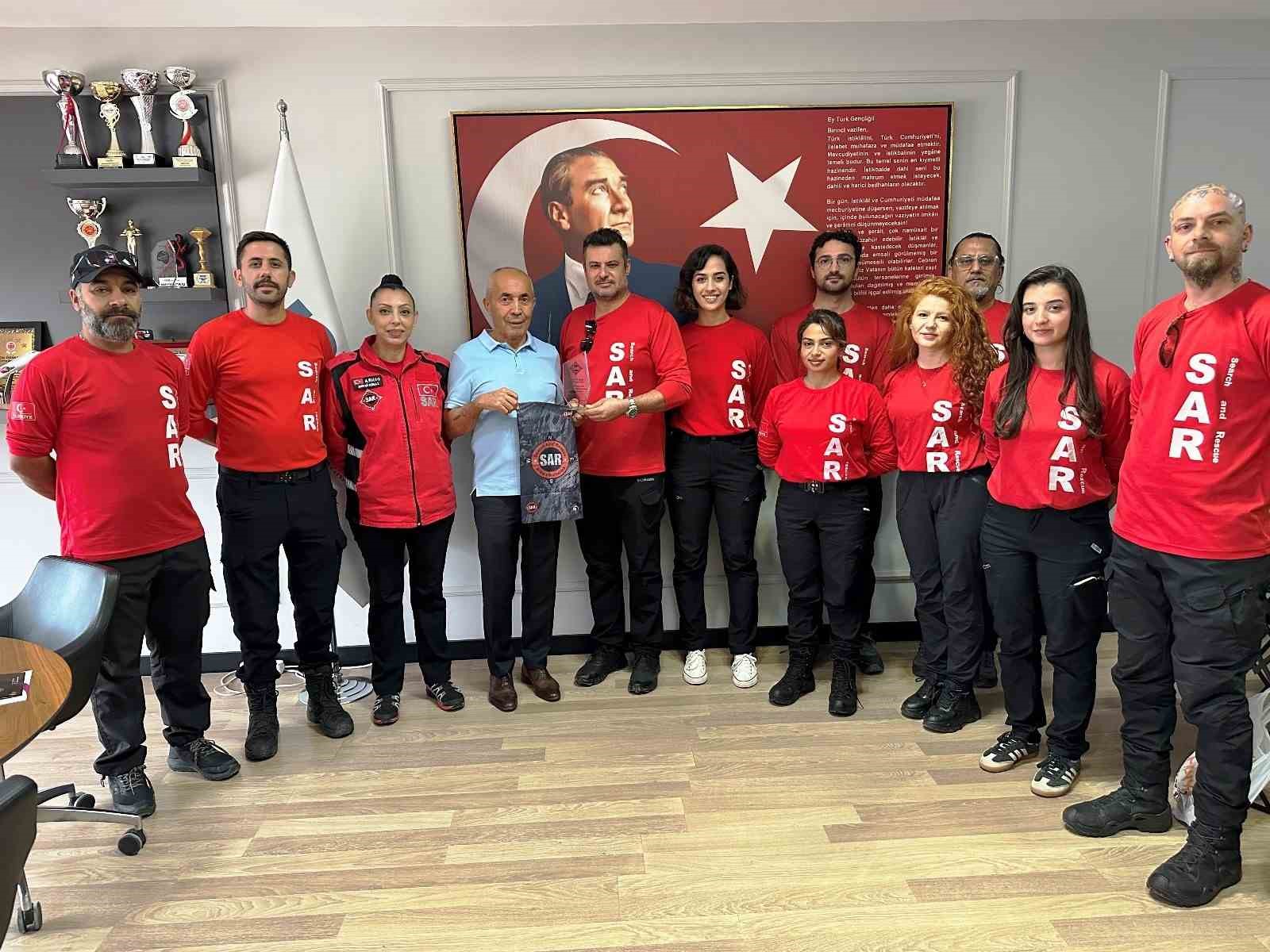 SAR’dan ANFAŞ’a depo alanı teşekkürü