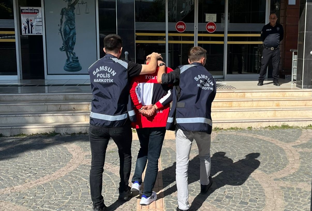Bafra’da uyuşturucu operasyonuna 1 tutuklama