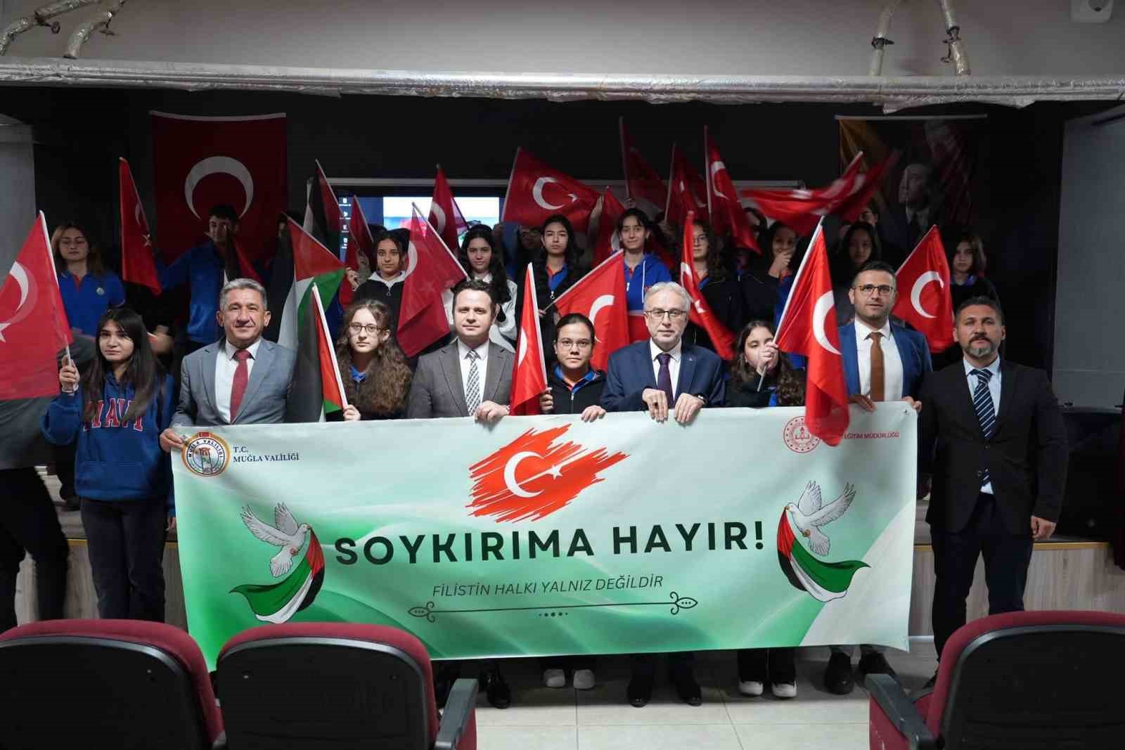 "Soykırıma Hayır" sesleri Muğla’dan yükseldi