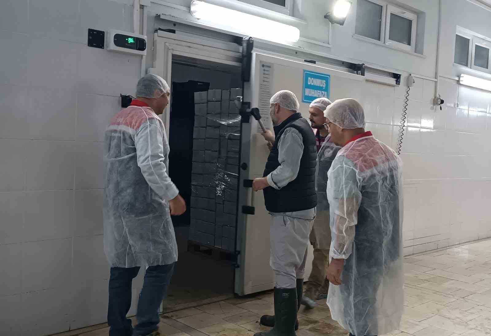 Su ürünleri tesislerinde güvenlik ve kalite denetimi