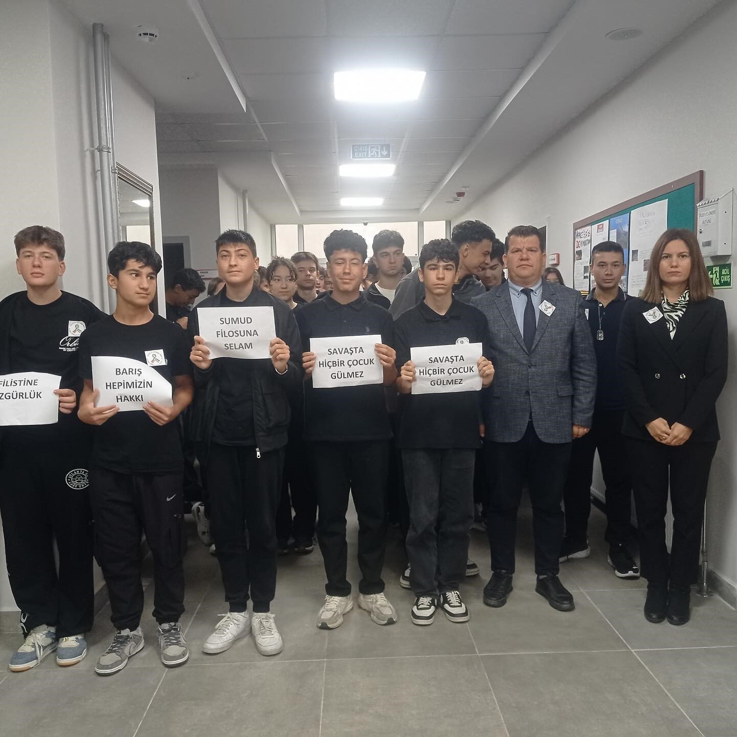 Keşan&rsquo;daki okullarda Filistin&rsquo;de yaşanan insanlık dramına dikkat &ccedil;ekildi
