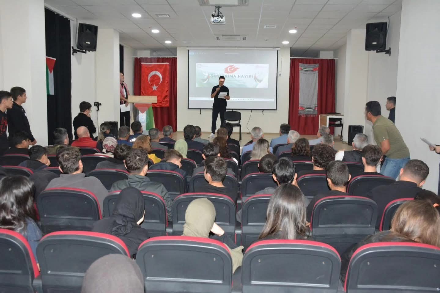 K&ouml;yceğiz&rsquo;de Filistin farkındalık etkinliği d&uuml;zenlendi
