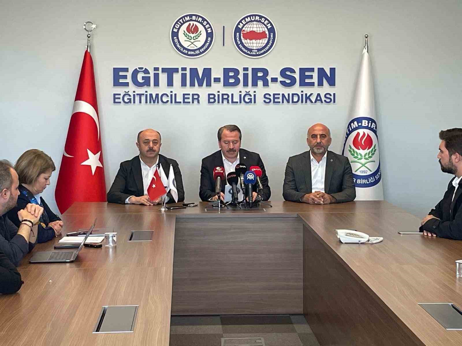 Memur-Sen Genel Başkanı Yalçın: (4+4+4 zorunlu eğitim sistemi) "Daha kısa ama nitelikli eğitim modeli erken mesleki yönlendirmeye imkan tanıyacaktır"