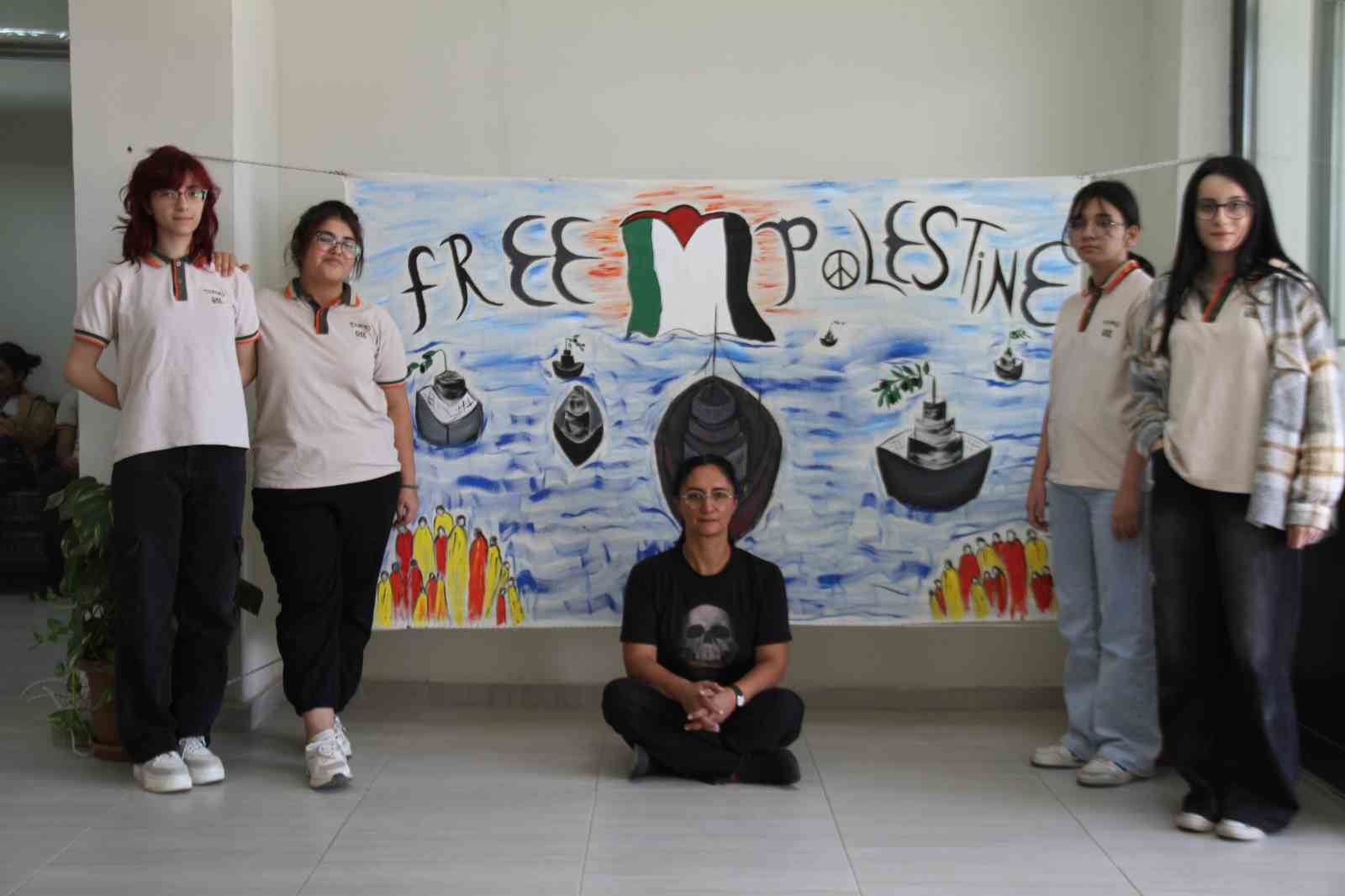 Tunceli’de öğrencilerden Filistin’e destek
