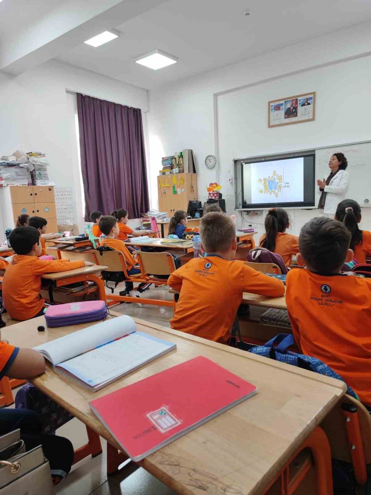 Beypazarı&rsquo;nda ilk&ouml;ğretim &ouml;ğrencilerine y&ouml;nelik ağız ve diş sağlığı farkındalık eğitimi
