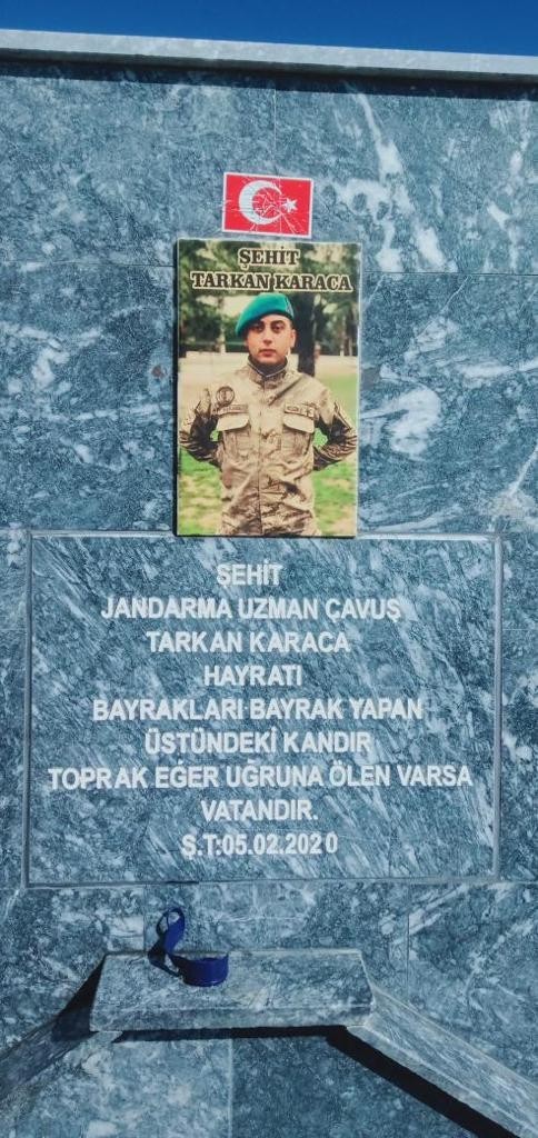 Şehidin hayrına yapılan çeşme 3’üncü defa tahrip edildi