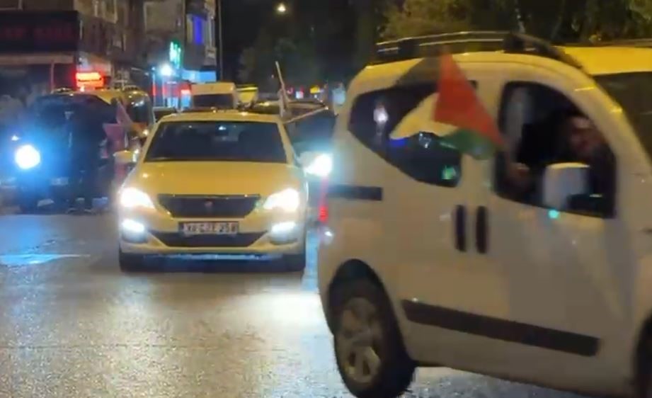 Ardahan’da Gazze için konvoy düzenlendi