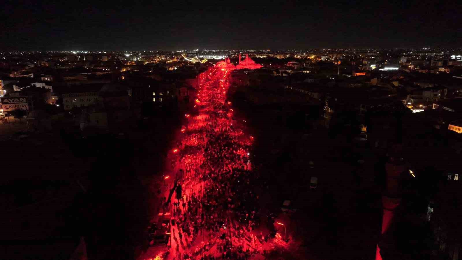 Konya&rsquo;da Filistin&rsquo;e destek i&ccedil;in sessiz y&uuml;r&uuml;y&uuml;ş
