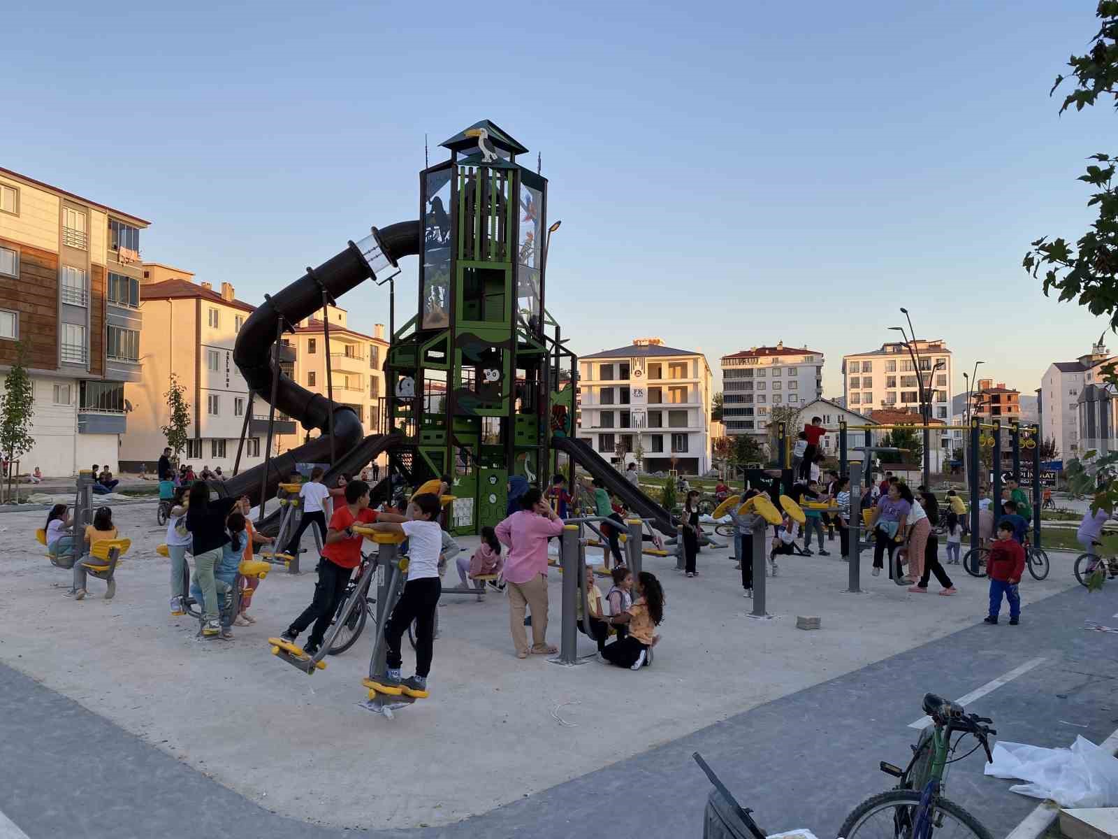 Kavak ilçesine yeni park