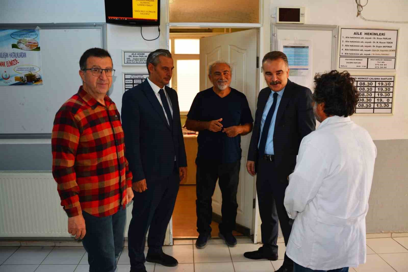 Kaymakam Odabaş&rsquo;tan, Gazze&rsquo;ye yardım g&ouml;t&uuml;r&uuml;rken rehin alınan Sumud Filosu aktivisti Dr. Erg&uuml;n Akpınar&rsquo;a "ge&ccedil;miş olsun" ziyareti
