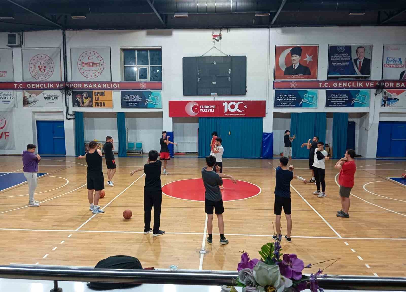 Yurtlarda sporcu seçmeleri başladı
