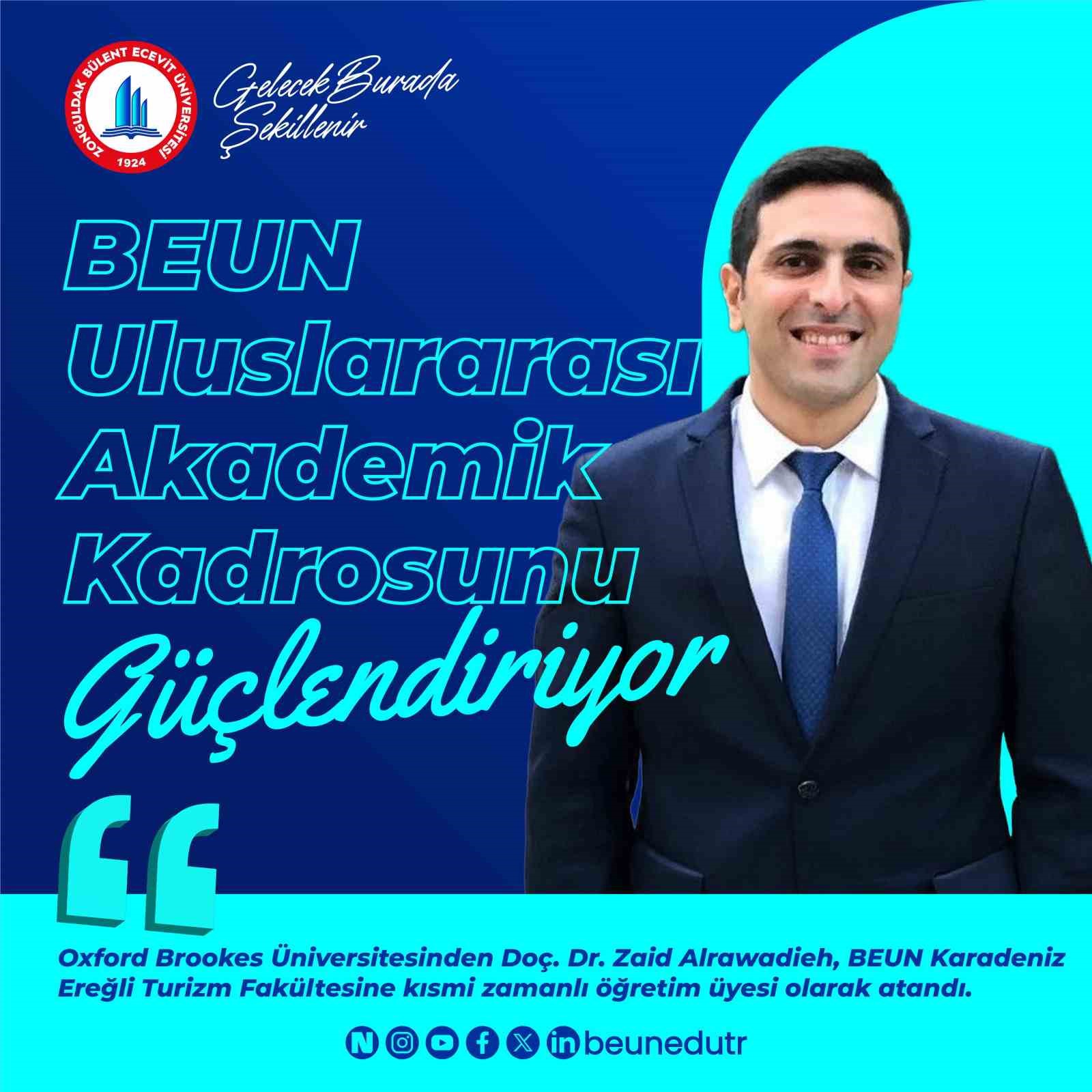 BEUN uluslararası akademik kadrosunu güçlendiriyor