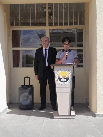 Bingöl’de öğrencilerinden Gazze için anlamlı etkinlik