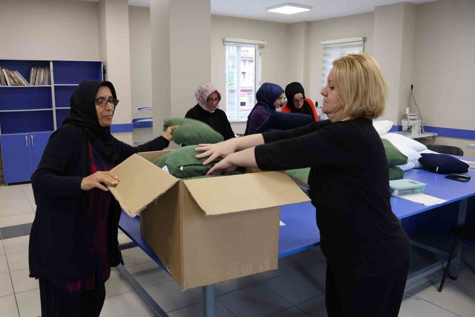 Dikişle ısınan kalpler: Ümraniye&rsquo;den Van&rsquo;a yardım eli