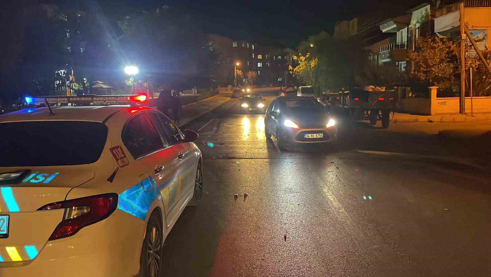 Karaman’da motosiklet traktörün römorkuna çarptı: 1 yaralı