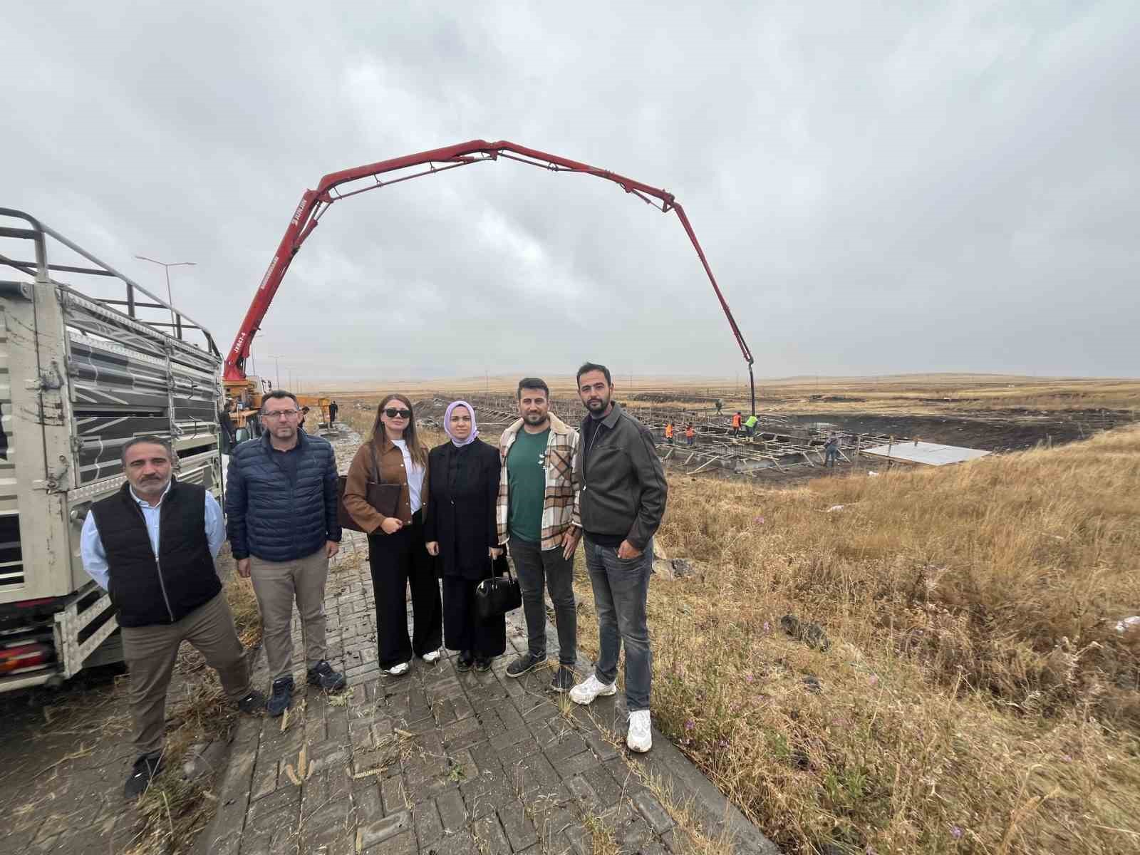 Kars TDİ Besi ve Süt OSB’de TKDK Destekli 100 başlık besi işletmesinin temelleri atıldı