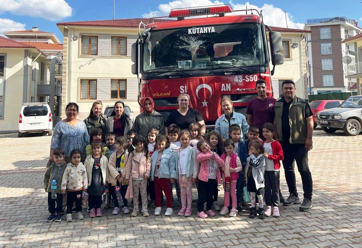Minikler orman yangınları konusunda bilgilendirildi
