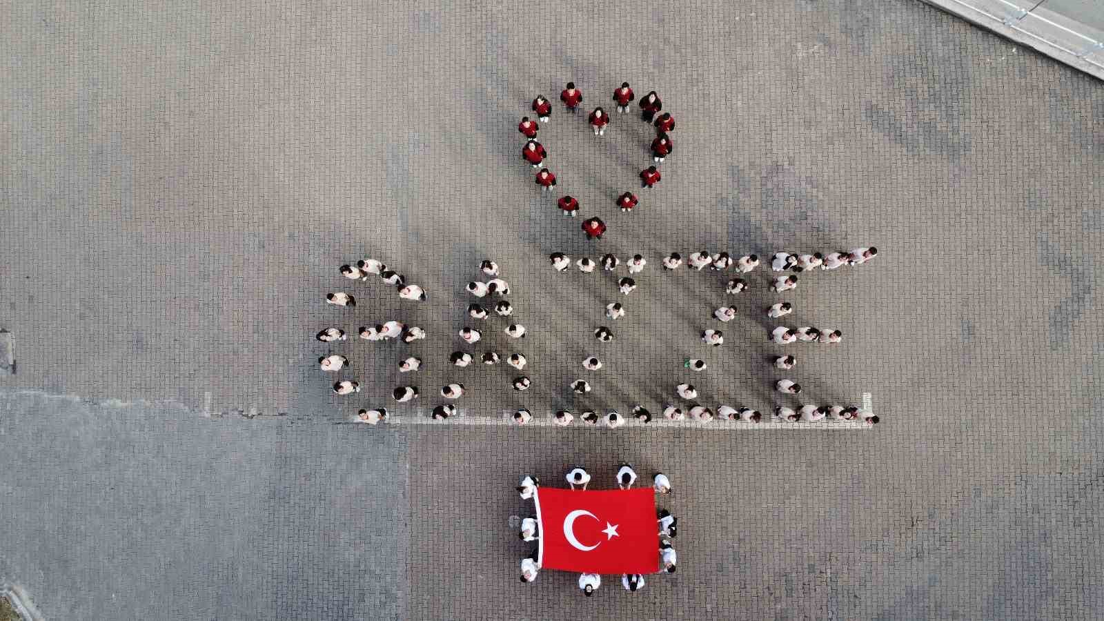 Öğrencilerden Gazze’ye anlamlı destek