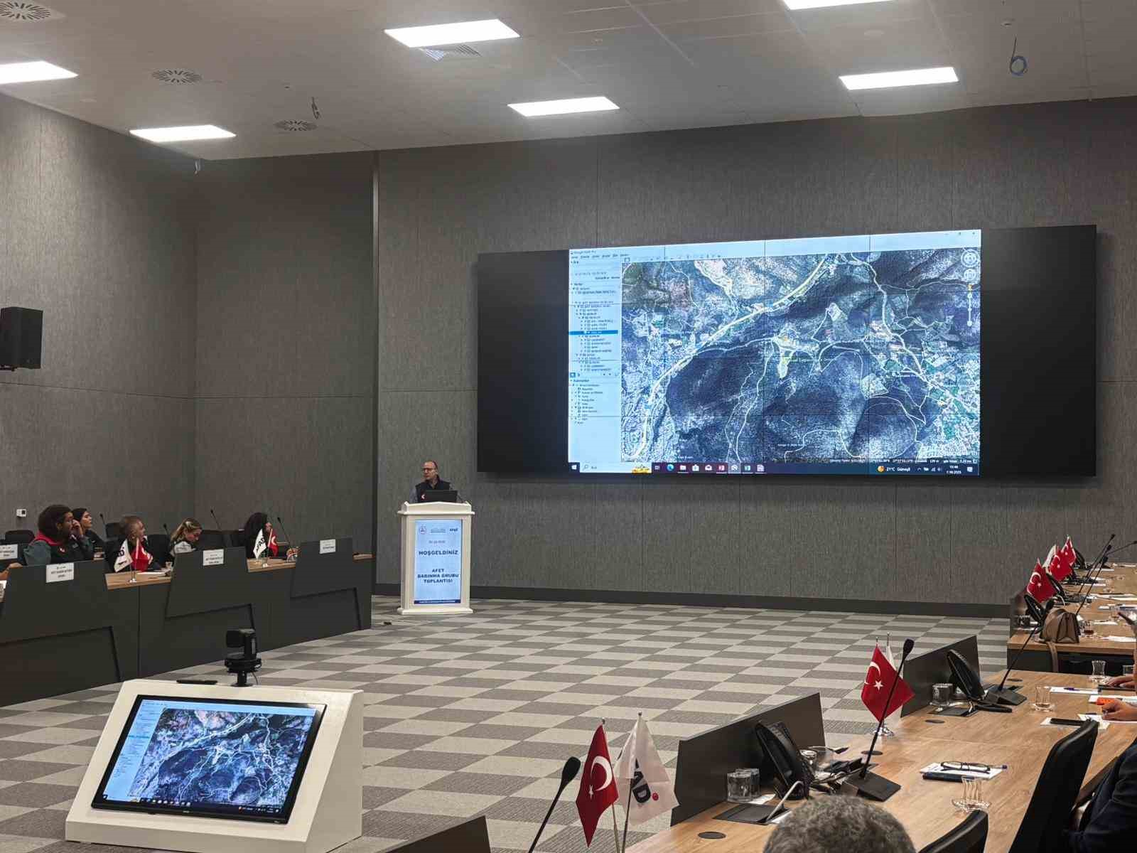 Muğla’da afetlere hazırlık toplantısı
