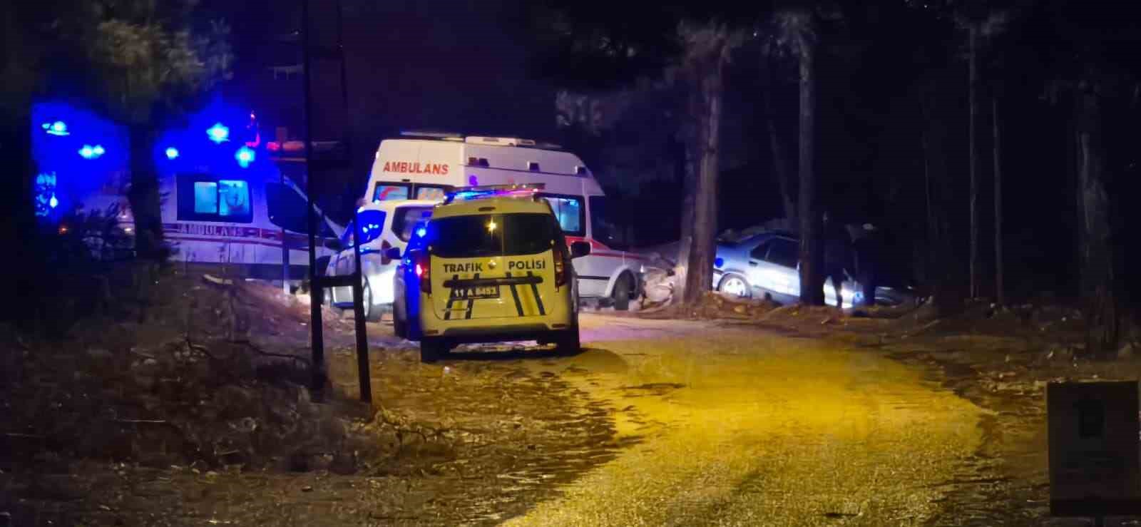 Bilecik’te meydana gelen trafik kazasında 2 kişi yaralandı