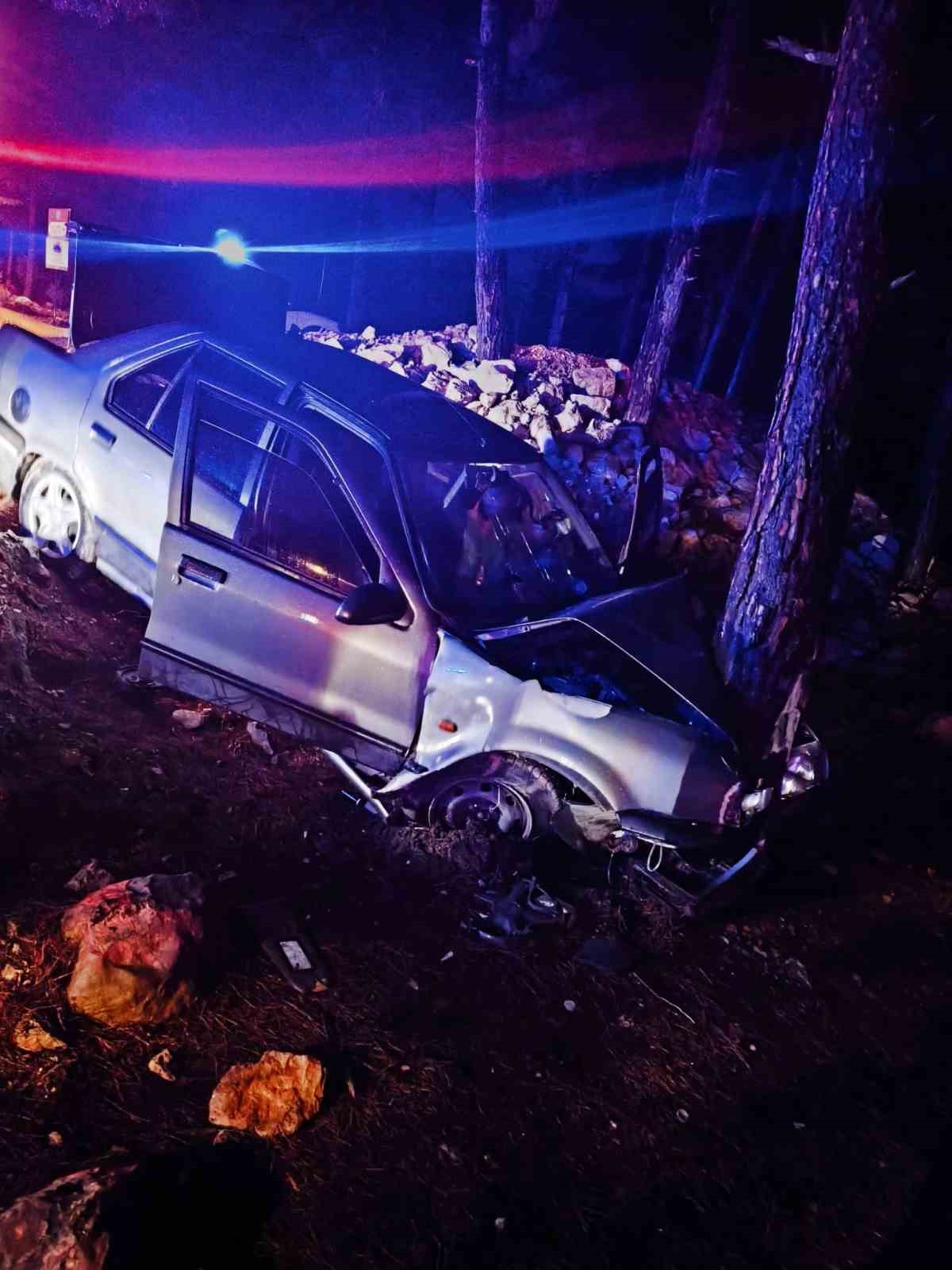 Bilecik’te meydana gelen trafik kazasında 2 kişi yaralandı