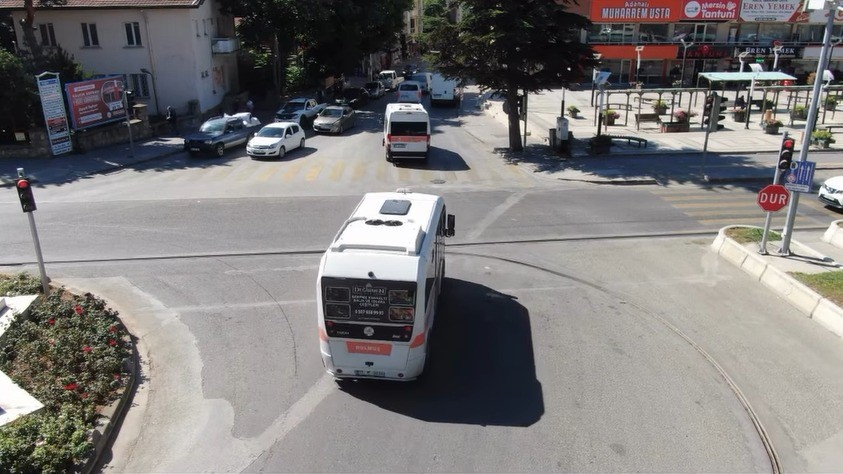 Bilecik&rsquo;te dron destekli trafik denetimi
