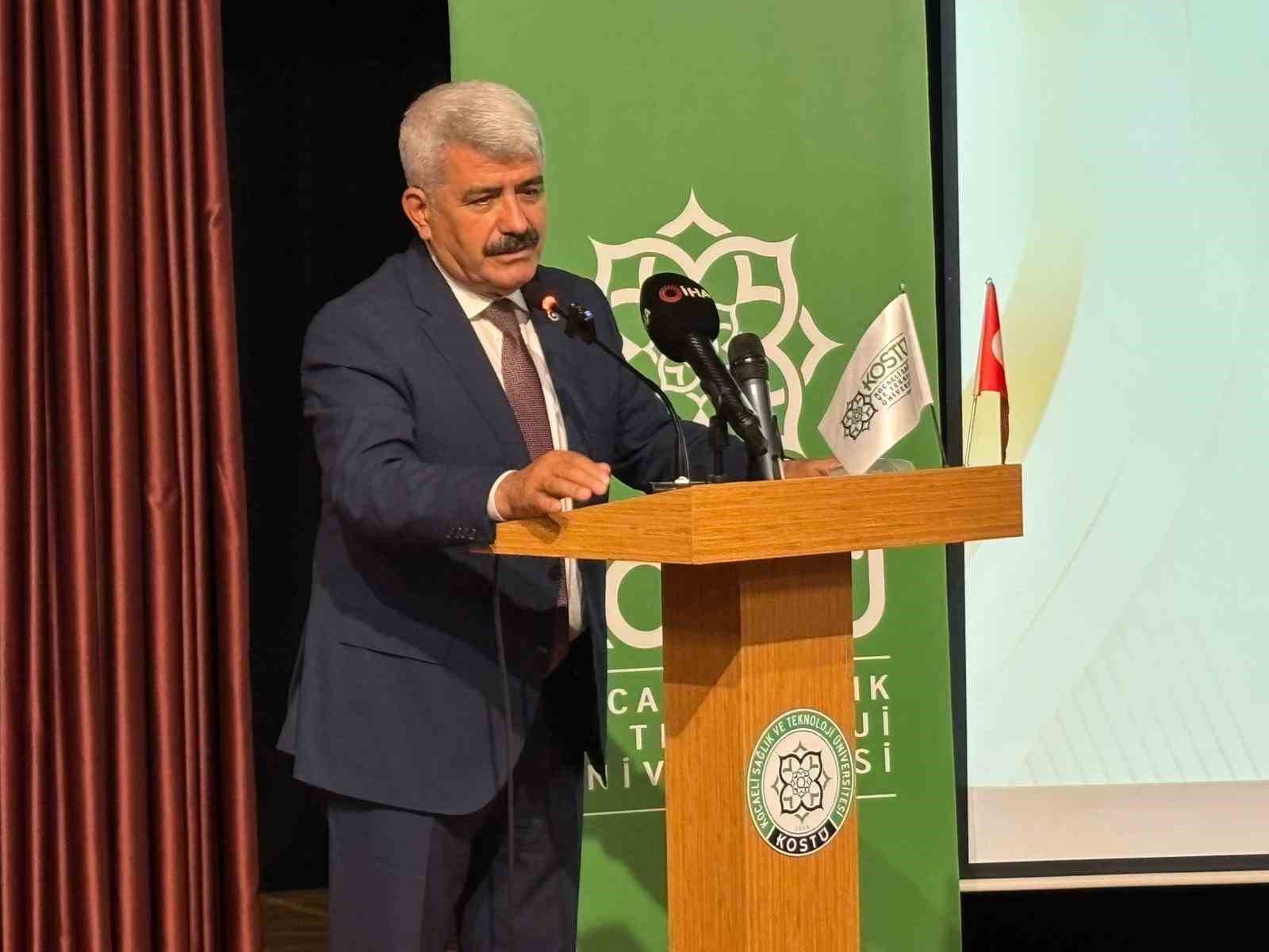 Rekt&ouml;r Elmas m&uuml;jdeyi verdi: "T&uuml;rkiye&rsquo;de ve d&uuml;nyada &ouml;rnek bir model olacak"
