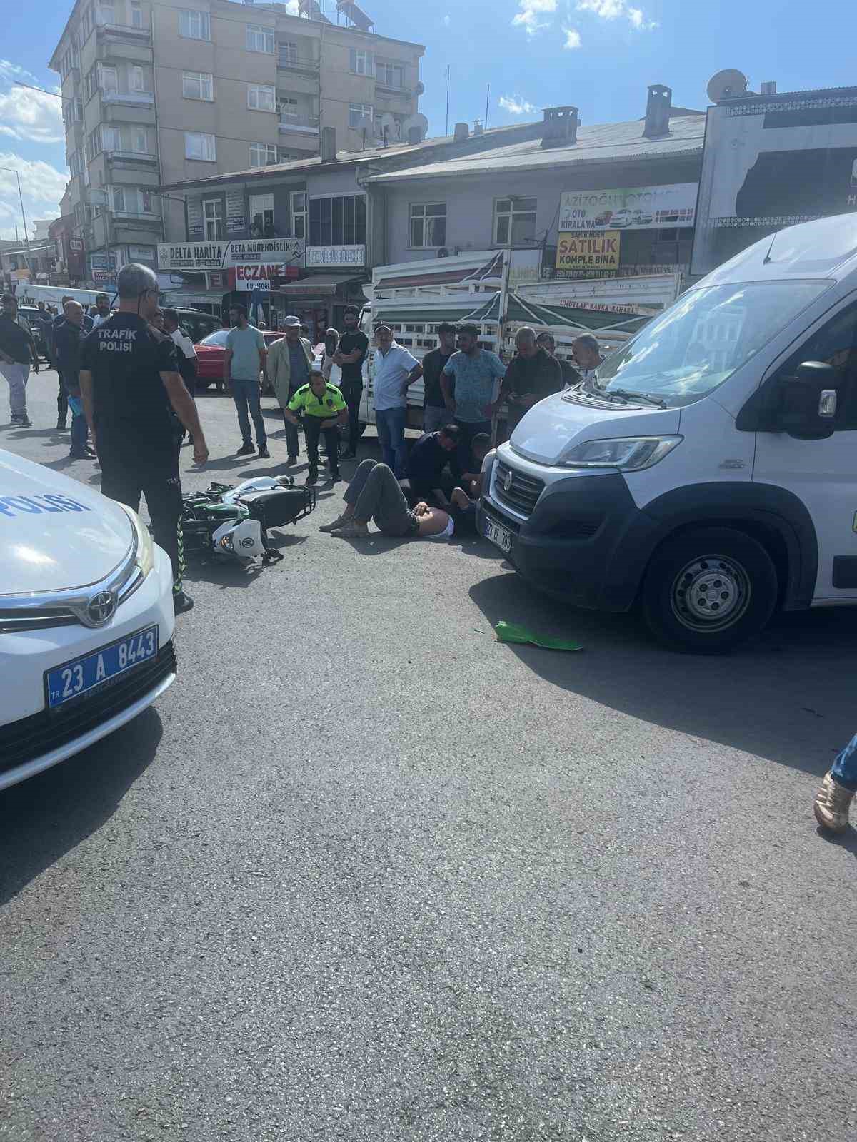 Karakoçan’da trafik kazası: 1 yaralı