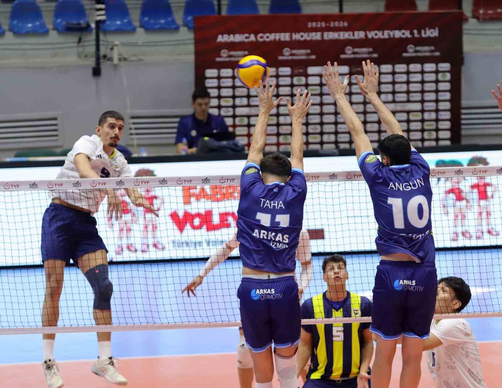 Erkekler Voleybol 1. Ligi: Arkas Spor: 0 - Fenerbahçe: 3
