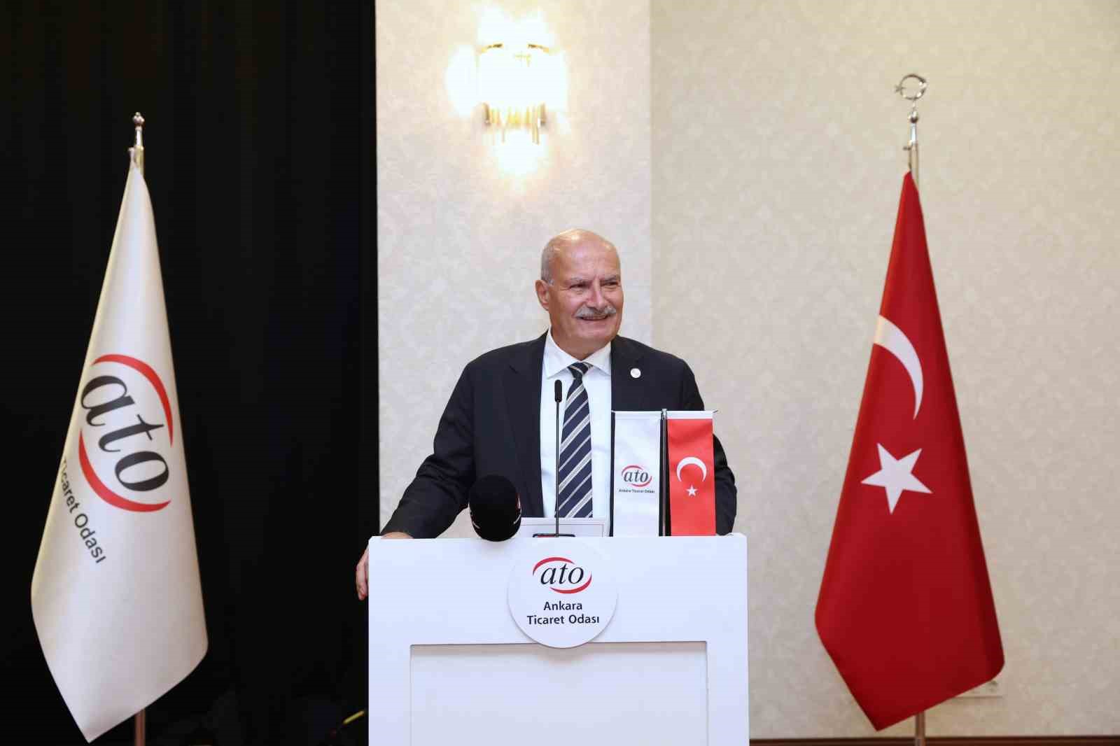 ATO Başkanı Baran, &rsquo;TOBB T&uuml;rkiye 100&rsquo; Listesi&rsquo;ne giren Ankara firmalarıyla bir araya geldi
