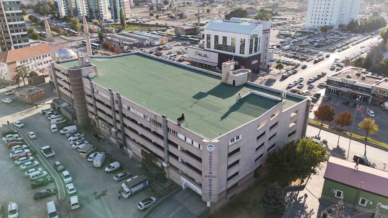 Büyükşehir, Tacettin Katlı Otoparkı’nda 2 milyon TL’lik yatırımı tamamladı