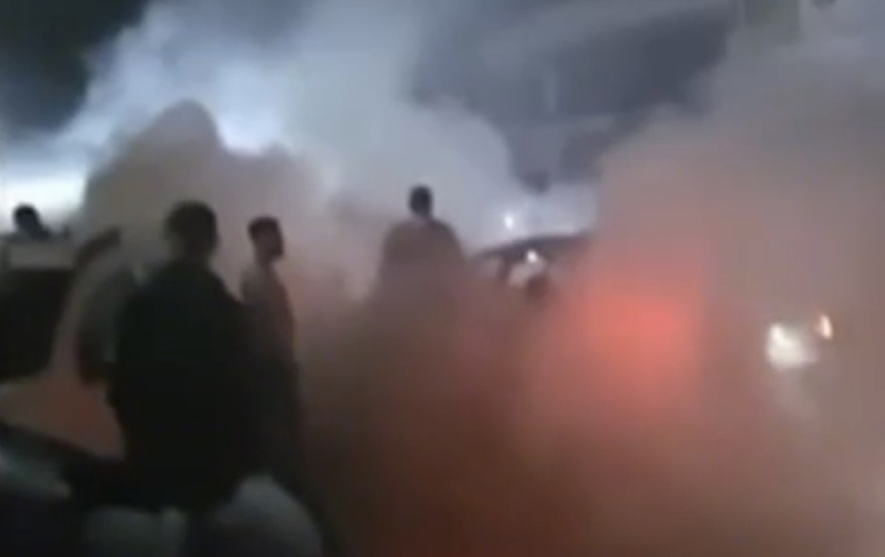 Samsun’da drift atarak lastik yakan sürücüye 11 bin 122 TL ceza