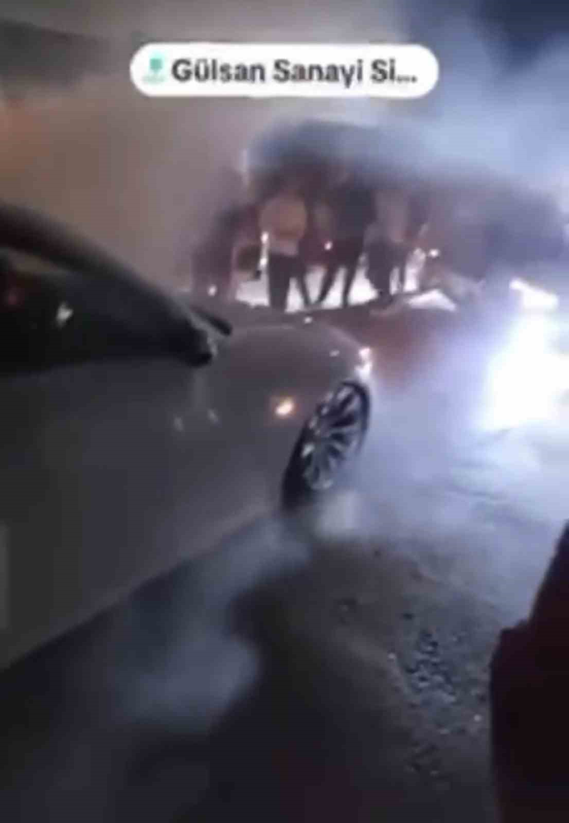 Samsun&rsquo;da drift atarak lastik yakan s&uuml;r&uuml;c&uuml;ye 11 bin 122 TL ceza
