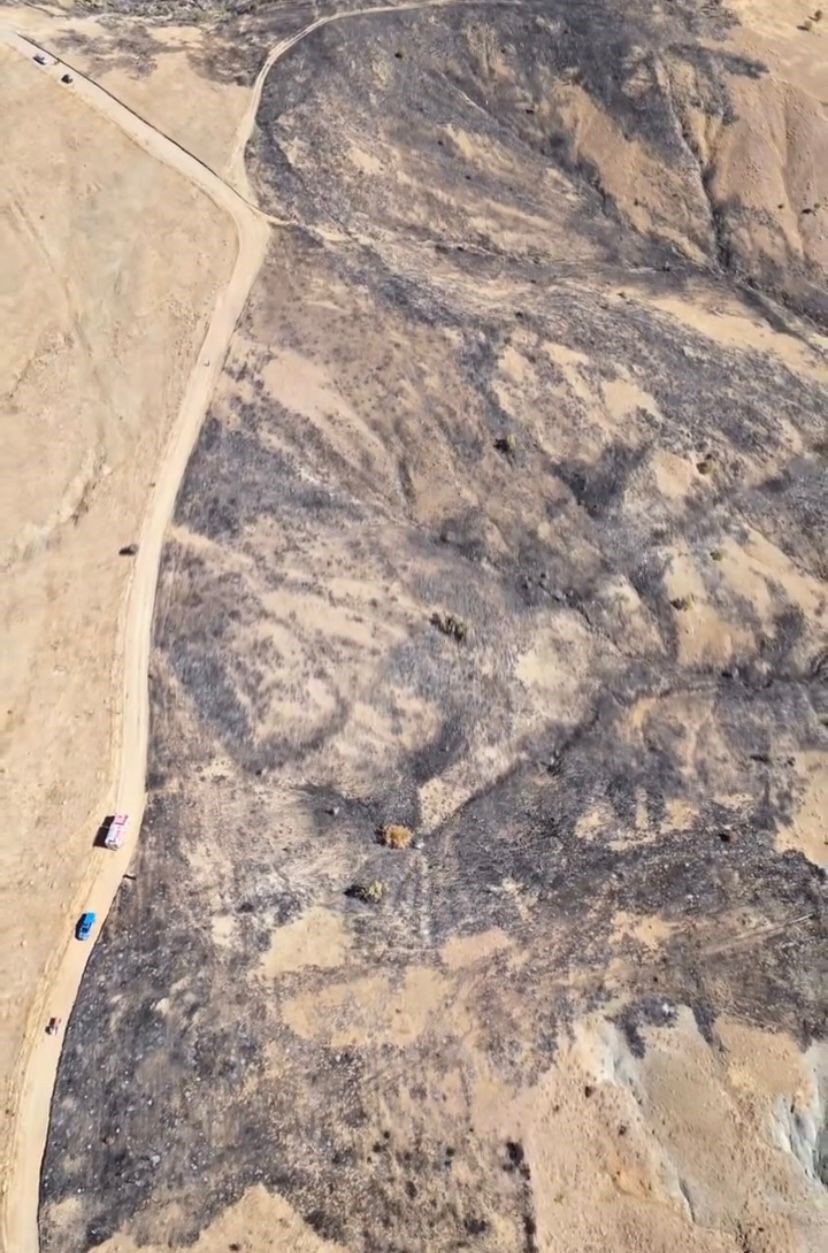 Çankırı’da çıkan arazi yangını söndürüldü