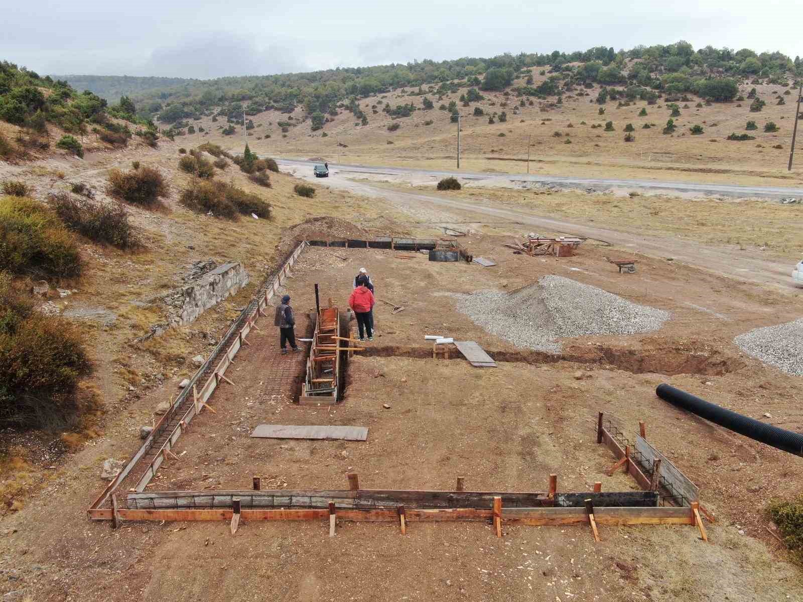 İnönü Belediyesi’nden Oklubalı Mahallesi’ne koyun yıkama yeri