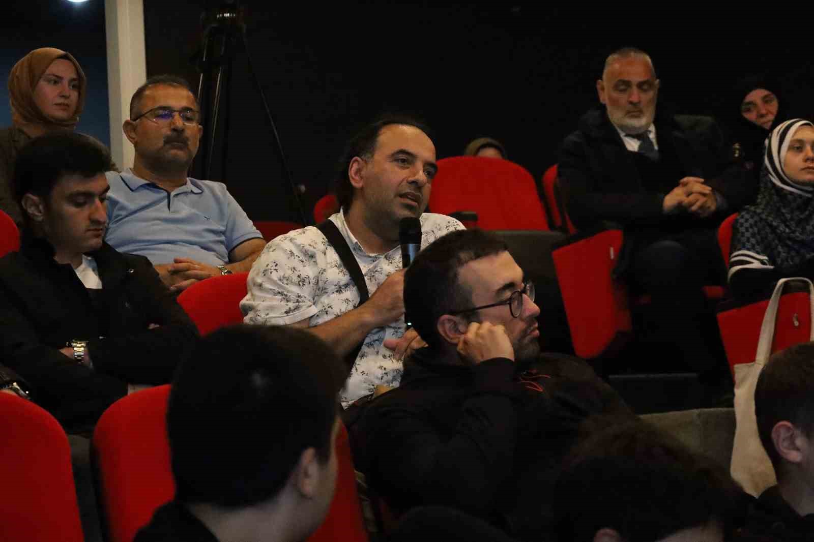 OSM&rsquo;de Sakaryalılara Gazze&rsquo;yi anlattı
