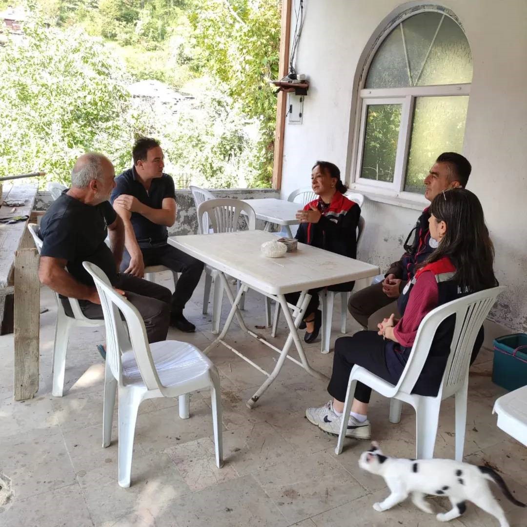 Sinop’ta üreticinin sorunlarına yerinde tespit