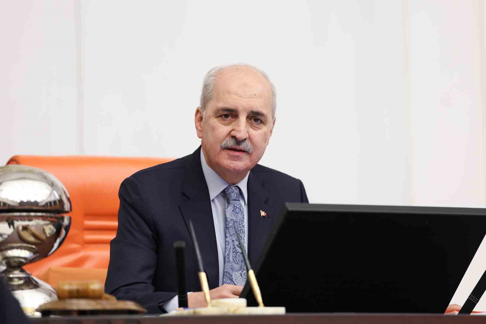 TBMM Başkanı Kurtulmuş: "Arkadaşlarımız derhal serbest bırakılmalı ve Türkiye’ye getirilmelidir"