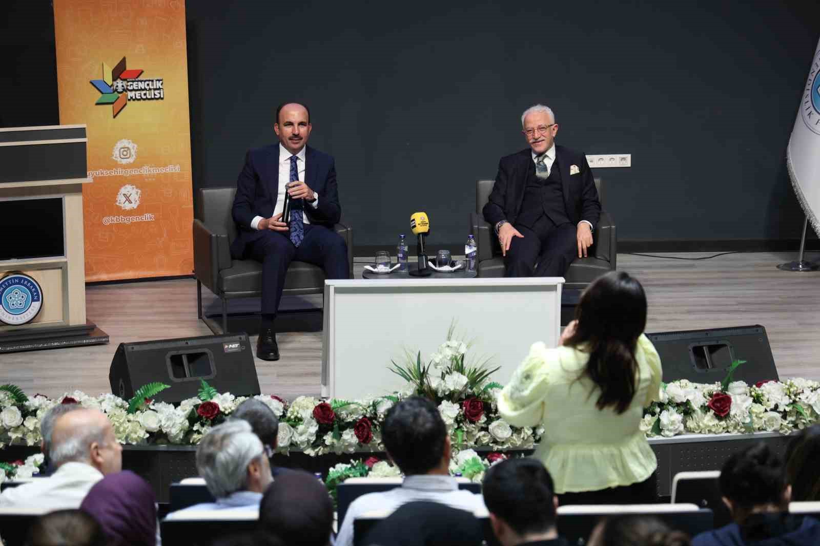 Başkan Altay: "&Uuml;lkemizin geleceğine imza atacak bir nesil yetiştirmek i&ccedil;in &ccedil;aba sarf ediyoruz"
