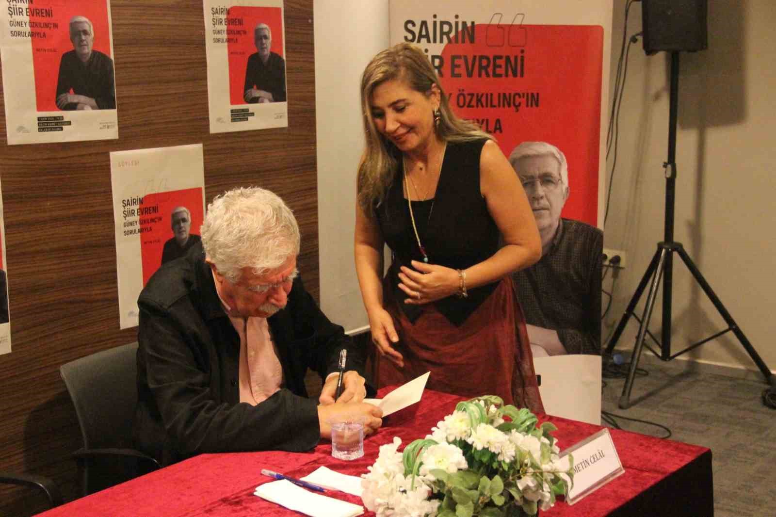 Metin Celal, şiirin estetik değerini anlattı
