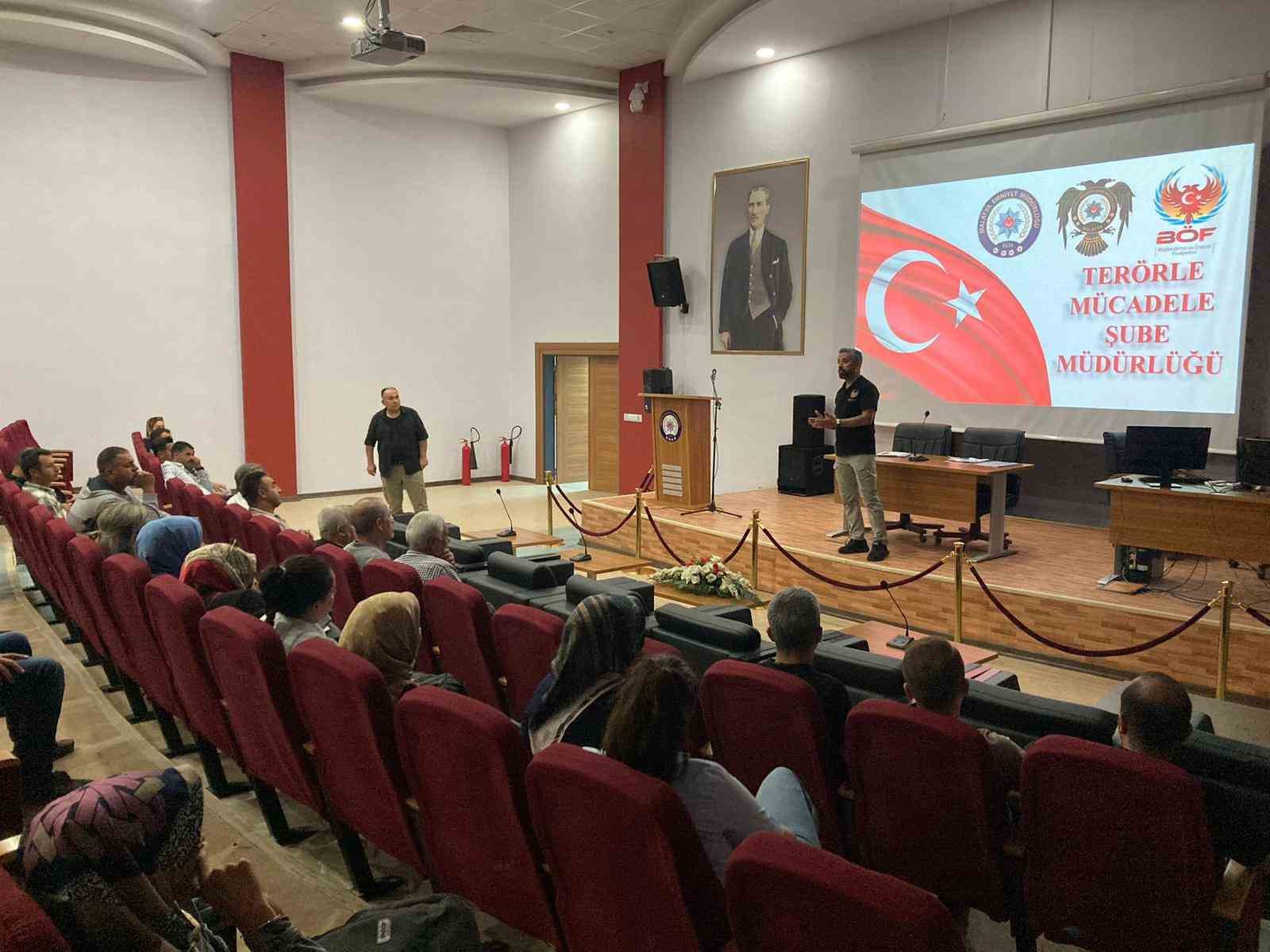 Malatya&rsquo;da &ouml;zel g&uuml;venlik g&ouml;revlilerine KAAN ve UYUMA eğitimi
