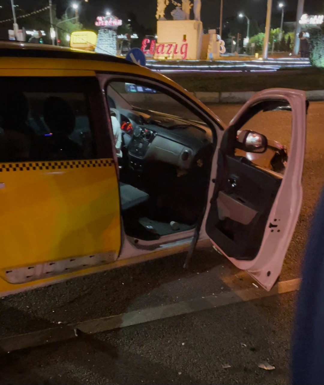 Elazığ’da trafik kazası:1 yaralı