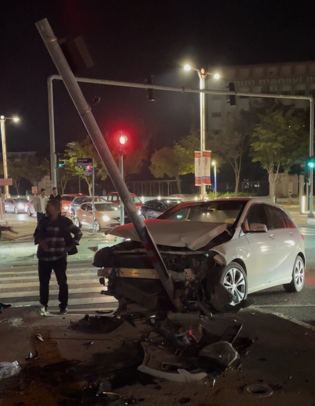 Elazığ&rsquo;da trafik kazası:1 yaralı
